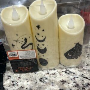 Halloween flameless candles